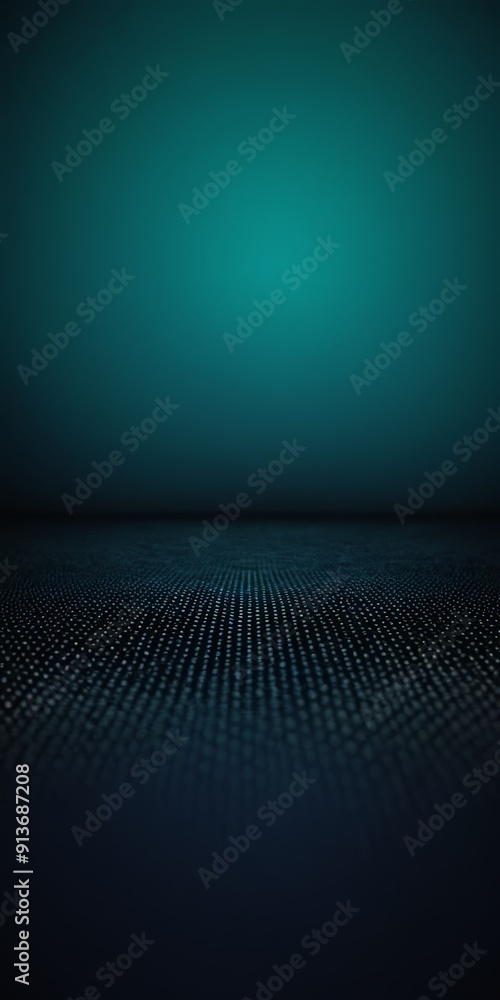 Poster gradient background transitions from deep blue at the top to lighter shade at the bottom, creating s