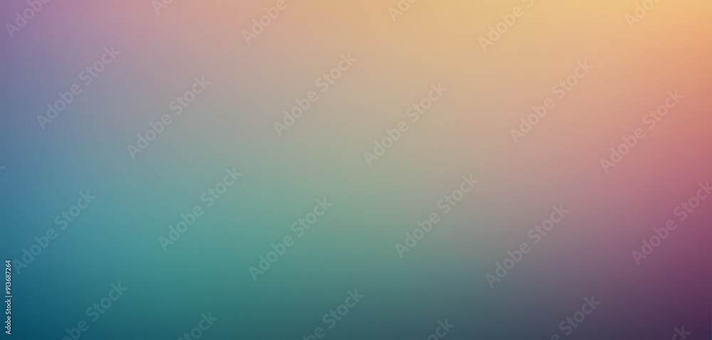 Poster gradient background transitions from blue to purple, with subtle gradient effect.
