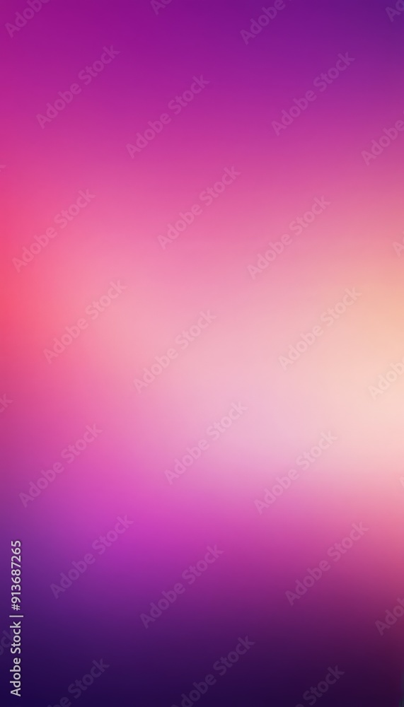 Poster gradient background transitions from pink to purple, with subtle gradient effect.
