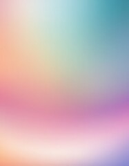 Obraz premium gradient background with gradient colors transitioning from orange to blue, pink, and purple, creating soft,