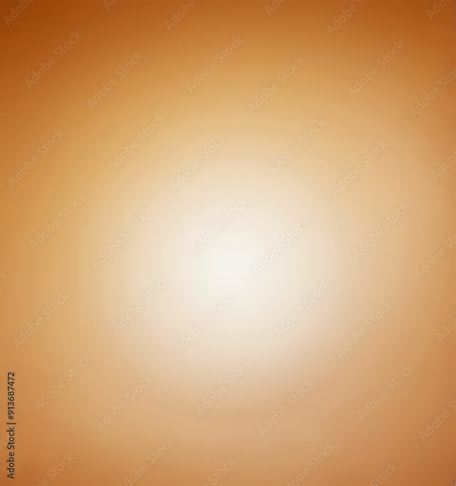 Poster gradient background transitions from warm orange at the top to cooler white at the bottom, creating 