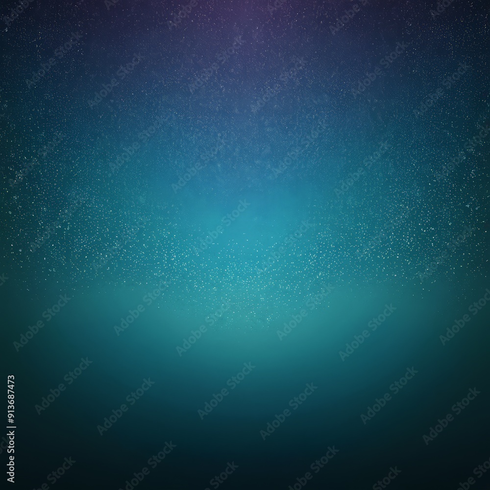 Poster gradient background transitions from deep blue at the top to lighter shade at the bottom, with small