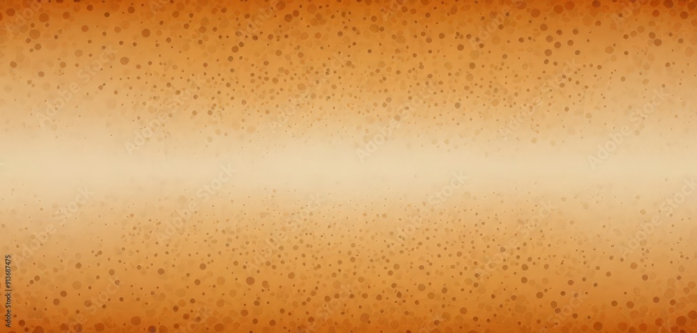 Poster gradient background with speckled texture, transitioning from warm orange at the top to lighter shad