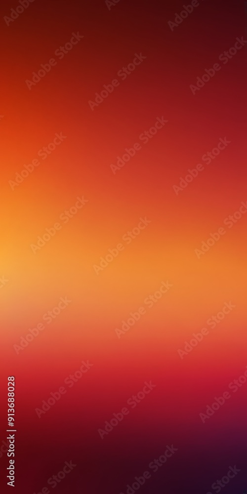 Poster gradient background with gradient red, orange, and yellow, transitioning from darker shade at the to