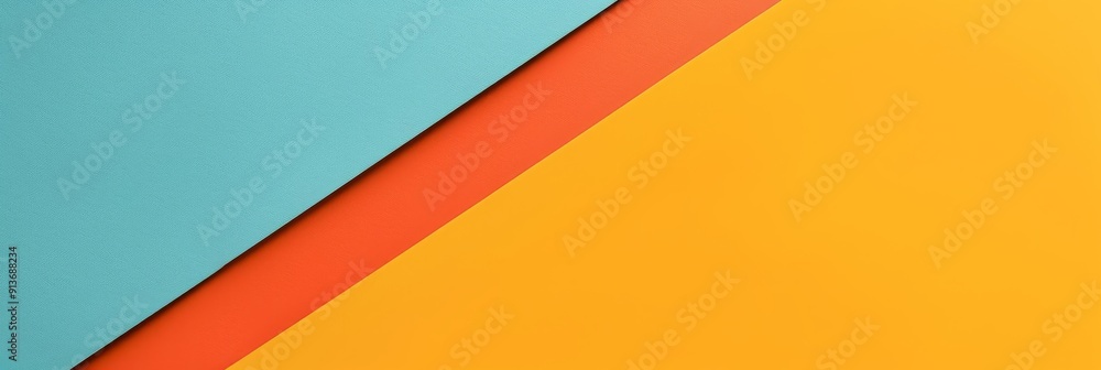 Aufkleber this abstract background features a vibrant blue, orange, and red color scheme. the colors are arran