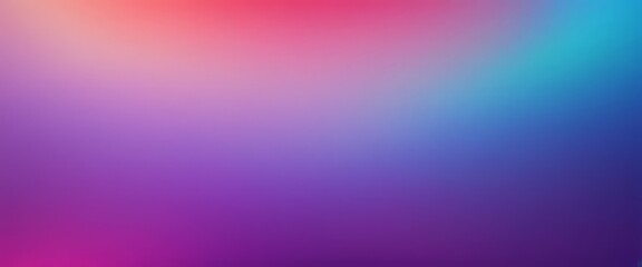 gradient background transitions from pink to blue, with subtle gradient effect.