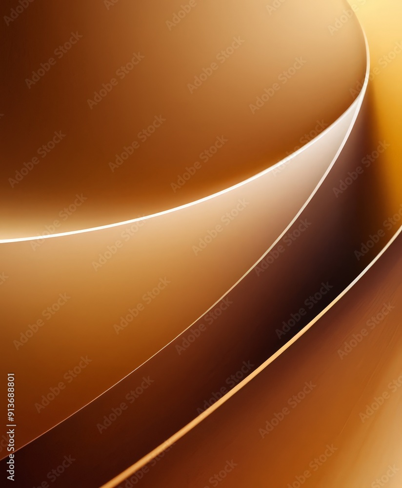 Poster close-up view textured surface with gradient warm brown and orange tones, creating visually appealin
