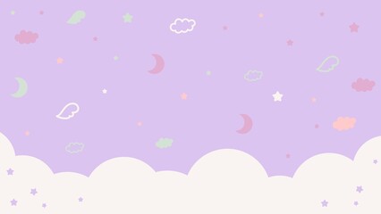 夢かわ背景