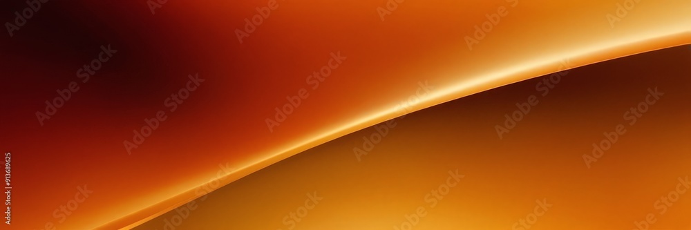 Poster gradient background transitions from deep orange at the top to lighter orange at the bottom, creatin