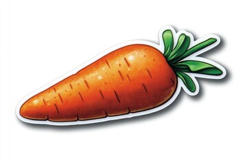 Cartoon Carrot Illustration