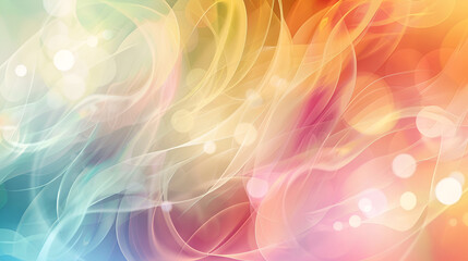 Abstract background with bokeh defocused lights and stars,Glittering light and iridescent gradient background material