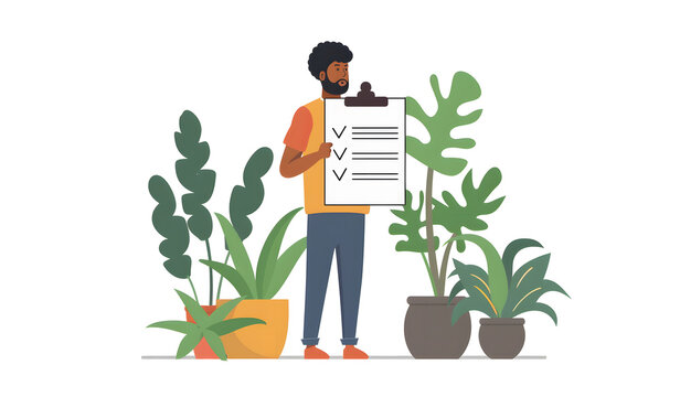 KYC Compliance for Businesses, A businessperson reviewing a document with a KYC checklist overlay on top design