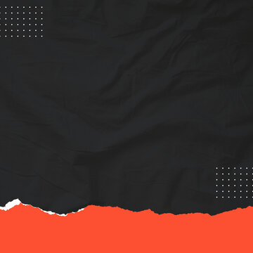 Dise&ntilde;o plantilla fondo con textura negro y naranja