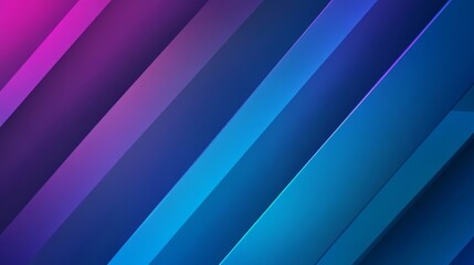 Obraz premium Blue and purple modern gradient background, AI generated Image