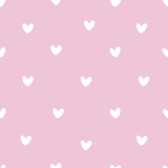 Seamless love pattern idea for fabric tablecloth pattern wrapping gift paper pink love pattern. heart pattern