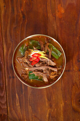 Korean Healthy Food. Korea Cuisine. Fresh Ingredients. 