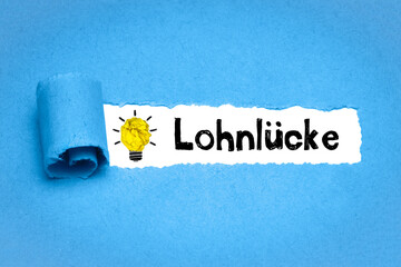 Lohnlücke