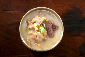 Korean Healthy Food. Korea Cuisine. Fresh Ingredients. 