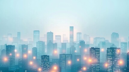 Night cityscape with grainy texture, simple modern clean background, urban tranquility