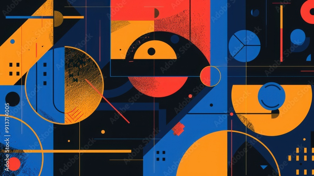 Poster create impactful designs with minimalist vectors that use geometric shapes and clear lines.