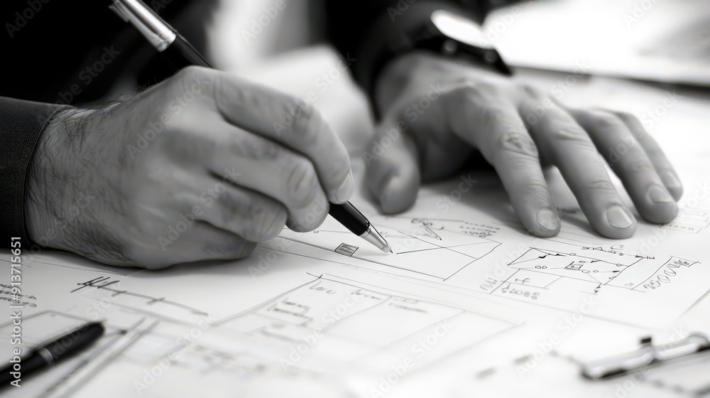 Poster describe the process of creating a project charter