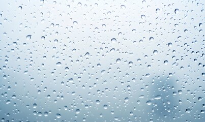 A transparent glass with drops of water, Generative AI