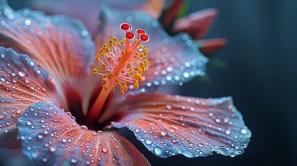 Close up photo of hibiscus