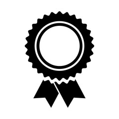 approval badge icon on white