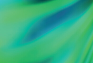 Light Green vector colorful blur backdrop.