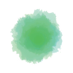 Neon parrot green watercolor circle textured ink splash - creative artistic vibrant watercolour splatter backdrop - whimsical hand drawn pastel vector colorful gradient stain