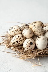 Obraz premium A quail eggs 