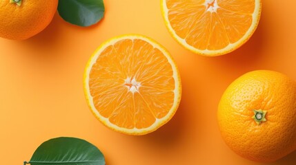 Fototapeta premium orange background