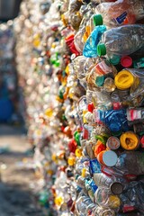 Fototapeta premium Impact of nanoplastics on environment pollution 