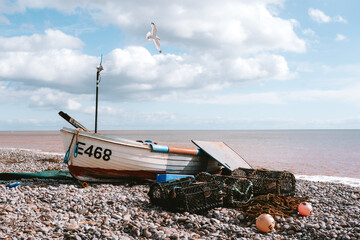 boat on the beach
