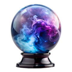 Crystal ball emoji on transparent background