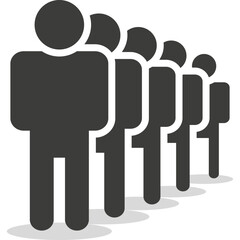 Group of People. Leader, Boss Icon