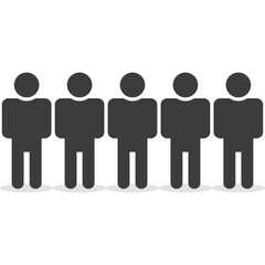 Group of People. Leader, Boss Icon