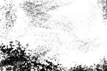 Distressed Abstract Texture in Black and White
