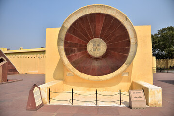 Jantar Mantar is the most famous landmark in Jaipur, India