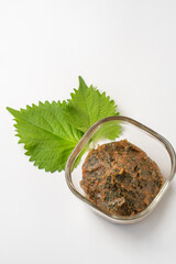 大葉味噌　紫蘇味噌