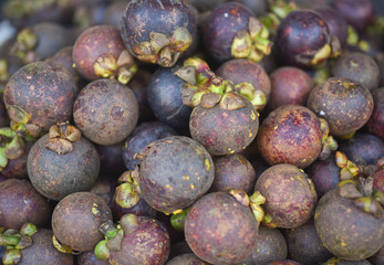 mangosteen on the market