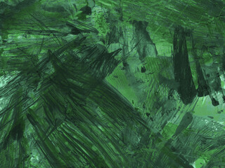 Green abstract texture. Background green art. Sea and ocean in depth