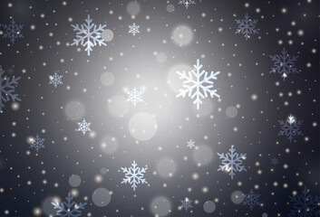 Dark Gray vector template in carnival style.