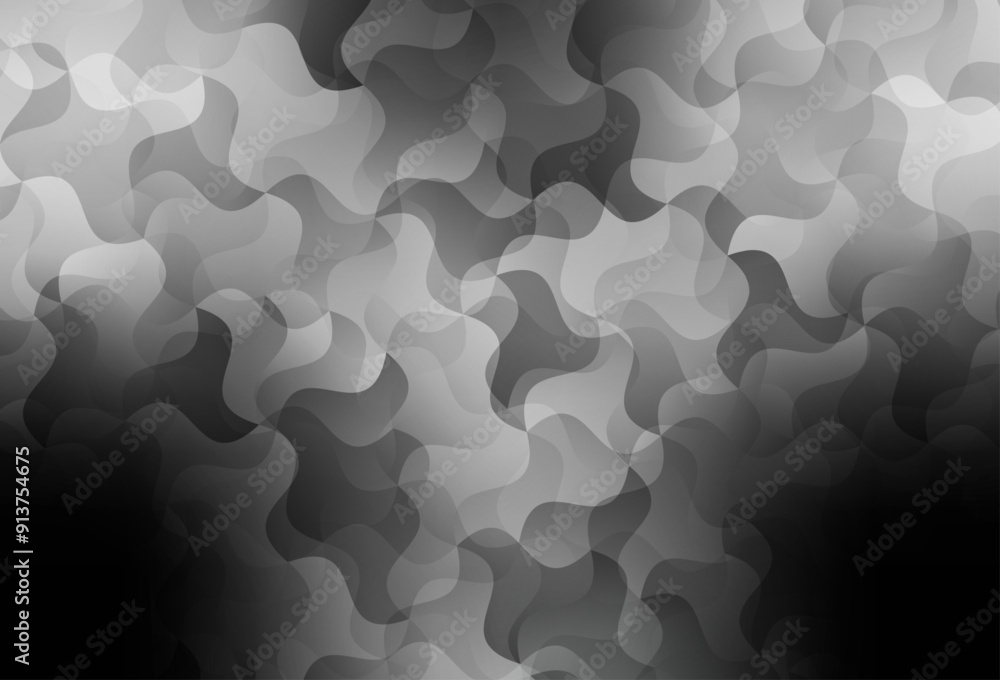 Aufkleber light gray vector polygon abstract backdrop.