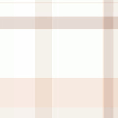 Obraz premium Decorating plaid fabric background, nobility texture pattern check. Periodic tartan vector seamless textile in white and linen colors.