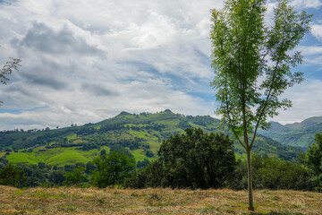 Lierganes Cantabria on July, 2024. Its urban complex, declared of national historical-artistic...