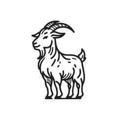 cartoon animal illustration for children's coloring book