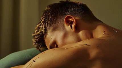 Acupuncture uses needles to treat pain and other health issues. It's used to relieve muscle and back pain, as well as other injuries.