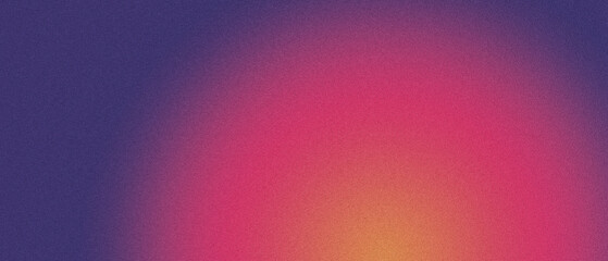 Grainy gradient background, yellow pink blue monochrome abstract noise texture banner backdrop design
