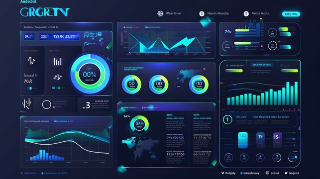 Smart City Waste Sorting Dashboard with Real-Time Metrics and Progress Indicators